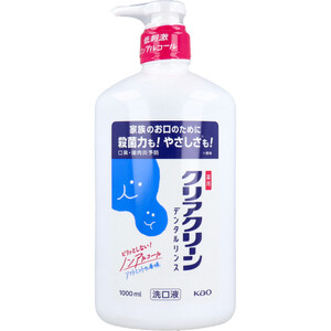 【まとめ買う】クリアクリーン 薬用デンタルリンス ノンアルコール 洗口液 1000mL×40個セット