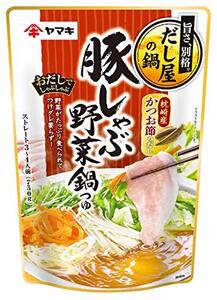 ヤマキ 豚しゃぶ野菜鍋つゆ 750g×2個