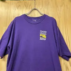 USA古着Tシャツ　XLサイズ程度　フロリダ　パープル