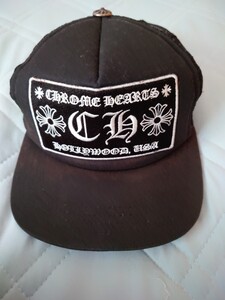 クロムハーツ キャップ CHロゴ ブラック 5.0 CHROME HEARTS 中古品