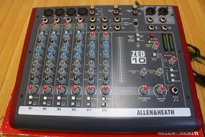 ★ALLEN＆HEATH ZED10 アナログミキサー★KORG