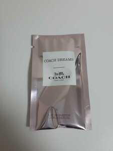 COACH DREAMS コーチ ドリームス オードパルファム☆サンプル☆1.2ml