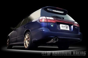 自動車関連業者直送限定 柿本 Regu.06 & R レグゼロロクアール SUBARU レガシィツーリングワゴン BH5 2.0_ツインターボ 4WD (B21323)