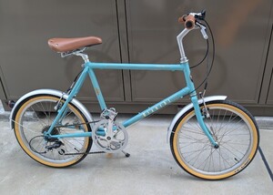 Bianchi Merlo ミニベロ　ビアンキ　レトロ　タイヤ新品　 自転車　千葉県　引き取り希望