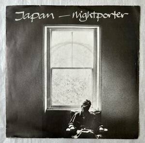 ■1982年 オリジナル UK盤 Japan - Nightporter 7”EP VS554 Virgin