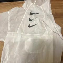 Nike ナイロンホワイトTシャツ L