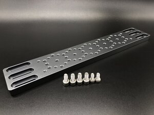 AU011-282ｍｍ軽量化アクセサリープレート 取付ネジ付属 クリックポスト送料一律185円