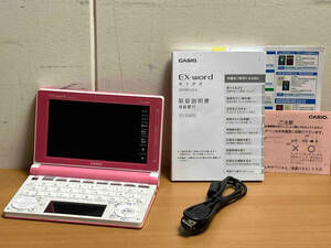 CASIO カシオXD-D4800PK XD-D4800PK [エクスワード 高校生モデル ライトピンク] 電子辞書