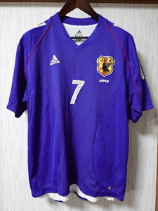 ■1118■日本代表 JFA アディダス ADIDAS ユニホーム O NAKATA #7 中田 ●