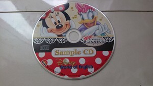 ディズニーワールドオブイングリッシュサンプルCD中古品ジャンク品