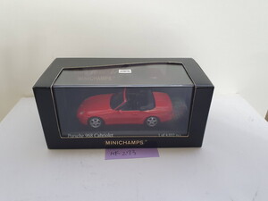 MINICHAMPS 1/43 Porsche 968 Cabriolet 1994 Red 未使用品