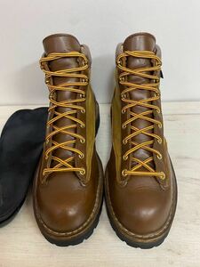 美品★白タグ Danner ダナーライトIIIブーツ 33234ゴアテックスGORE-TEX ブラウン★カーキUS9EE(27.0〜27.5)30420 30440