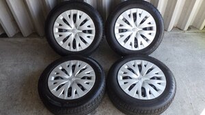 ヤリス純正 6Jx15 ET45＋ブリヂストン ブリザック VRX2 185/60R1 84Q 8~8.5分山 中古４本