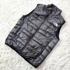 THE NORTH FACE ダウンベスト パッカブル チャコールグレー M