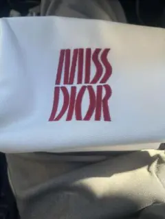 Dior MISSDIORミスディオール ロゴ刺繍ポーチ