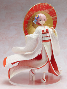 【新品、未使用】Re:ゼロから始める異世界生活 ラム -白無垢- 1/7スケールフィギュア FURYU F:NEX / リゼロ フリュー フェネクス