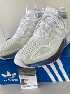 adidas スニーカー ZX2KBOOST/サイズ25cm アディダス FV2928 ホワイト☆未使用・元箱入り