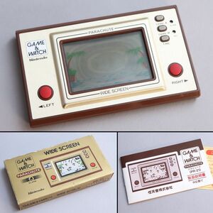 [234060]Nintendo 任天堂 GAME&WATCH ゲームウォッチ パラシュート PR-21 取説/箱付◆現状品/動作未確認/レトロ/携帯ゲーム/うぶ品