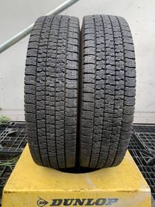 送料込み！195/85R16 TOYO DELVEX M935 21年 10mm 中古スタッドレスタイヤ２本