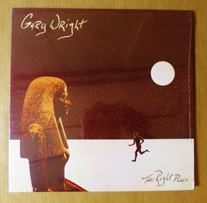 GARY WRIGHT (SPOOKY TOOTH)「THE RIGHT PLACE」米ORIG [WB横線] シュリンク美品