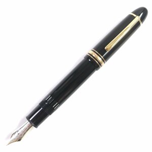 美品▼MONTBLANC モンブラン マイスターシュテュック No.149 ペン先14K EFニブ ホワイトスター 万年筆 ブラック ゴールド ドイツ製