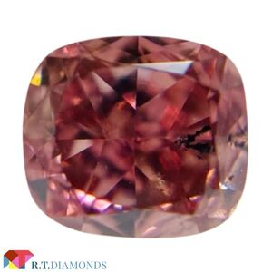 FANCY VIVID PINK 0.409ct X/RT2876/CGL