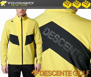 G202●DESCENTE GOLF デサントゴルフ●新品　ポーラテックアルファ ウィンドジャケット　イエロー/O　定価27500円