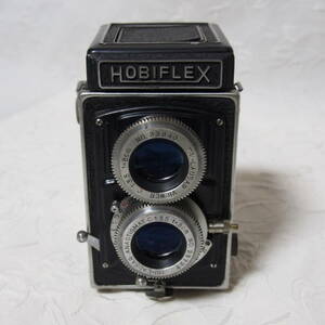 インテリア アート・チェック済み 完動品 !! オールド フイルム写真機「2眼レフ HOBIFLEX」