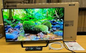 【美品】オリオン OL40WD300 40V型フルハイビジョン液晶テレビ