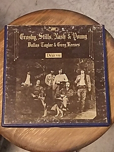 Vintage 70s Crosby, Stills, Nash and Young デジャブ Dj vu Open reel tape CSN&Y オープンリールテープ ビンテージ