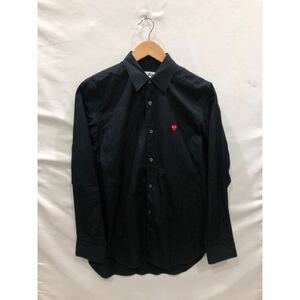 【PLAY COMME des GARCONS】 長袖シャツ プレイコムデギャルソン Sサイズ AZ-B012 ts202411