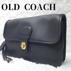 【未使用級】OLD COACH オールドコーチ クラッチバッグ ターンロック