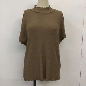 ZARA M ザラ カットソー 半袖 Cut and Sewn 茶 / ブラウン / 10066241