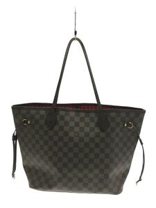 LOUIS VUITTON◆ルイヴィトン/2)ネヴァーフルMM_ダミエ・エベヌ_BRW/PVC/BRW/N41358