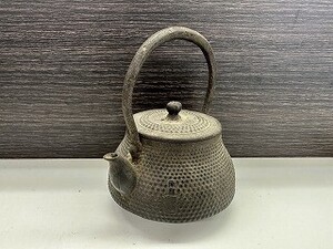 G035-J9-4558 南部鉄器 急須 茶器 茶道具 約470ｇ 現状品①