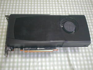 ビデオボード NVIDIA GeForce GTX470 GDDR5 MODEL：P1025 1280MB 動作OK k966