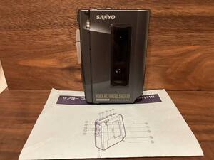 SANYO M-1119 カセットプレイヤー