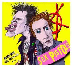 SEX PISTOLS　セックス・ピストルズ　大き目　◆　防水ステッカー