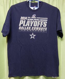 NFL 2014 PLAY OFF ダラス カウボーイズ 半袖Tシャツ　XL マジェスティック　中古