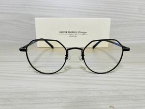 OLIVER PEOPLES オリバーピープルズ 眼鏡フレーム★OV1216TD 5031★OP-43T★メタルフレーム★ウェリントン 未使用 美品★