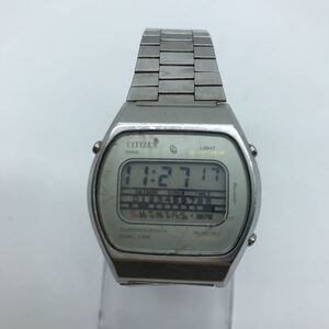 CITIZEN シチズン デュアルタイムクロノ CITIZEN CHRONOGRAPH DUAL TIME　4-097742K 動作品 腕時計