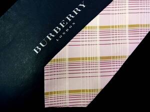 ■E2990N●美品●バーバリー【BURBERRY LONDON】ネクタイ★