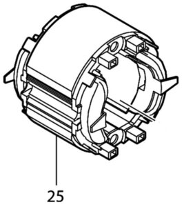 マキタ makita カクハン機 UT2204用 フィールド１００Ｖ 634420-2 部品 修理 パーツ かくはん 撹拌 かき混ぜる ミキサー カクハン 土木