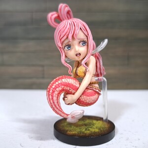 しらほし姫　リペイント塗装済み完成品　■ワンピース/ONE PIECE figure repaint■ワールドコレクタブルフィギュア■ワーコレ■WCF