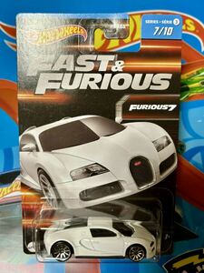 ホットウィール ワイルドスピード Fast & Furious BUGATTI VEYRON ブガッティ ヴェイロン 新品未開封品