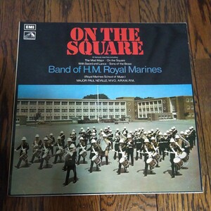 レア　LP　レコード　Band of HM Royal Marines 海軍　on the square 