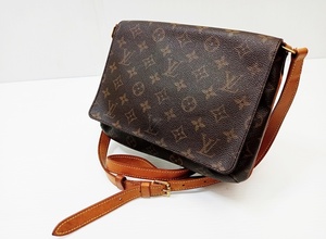 下松)LOUIS VUITTON LV ショルダーバッグ M51388 ミュゼットタンゴロングストラップ モノグラム ◆N2307026 KG08B