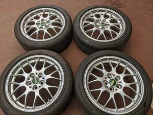 ★美品　BBS RG778　メッシュ　プリウス 86 BRZ レガシィ インプレッサ レクサスCT　PCD100　広島★