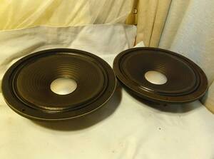 ■ JBL / D123 ■ Pair of Full range unit 12inch(30cm) 8ohms フルレンジ・ユニット 左右ペア 音出しOK