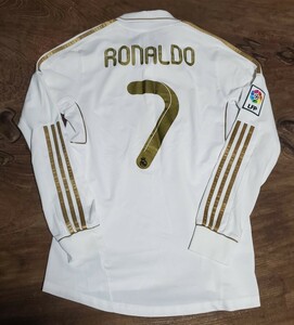 [値下げ交渉] 2011-12 レアル・マドリードCF ロナウド adidas 長袖 検) 11 2012 REAL MADRID CR7 RONALDO L/S PORTUGAL ポルトガル代表 Y2K